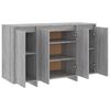 vidaXL Sideboard Grey Sonoma 120x41x75 cm Engineered Wood