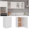 vidaXL Hanging Cabinet Lyon White 39.5x31x60 cm Engineered Wood