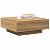 vidaXL Coffee Table Artisan Oak 80 x 80 x 31 cm