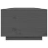 vidaXL Coffee Table Grey 80x50x35.5 cm Solid Wood Pine
