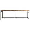 vidaXL Dining Table 220x90x75 cm Solid Wood Rough Mango