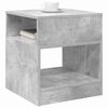 vidaXL End Table Concrete Grey 40.5 x 40 x 45 cm Engineered Wood