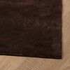 vidaXL Area Rugs Square HUARTE Brown 240 x 240 cm Polyester