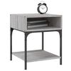 vidaXL Bedside Tables 2 pcs Grey Sonoma 40x41x50 cm Engineered Wood