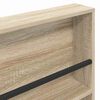 vidaXL Magazine Rack Sonoma Oak 100 x 12 x 70 cm Engineered Wood