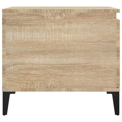 vidaXL Coffee Table Sonoma Oak 100x50x45 cm Engineered Wood