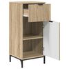vidaXL Bathroom Furniture Set 3 pcs Sonoma oak Engineered wood