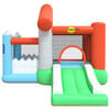 vidaXL Happy Hop Inflatable Bouncer with Slide 272x257x220 cm PVC