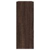 vidaXL Shoe Cabinet Brown Oak 80x21x57 cm Engineered Wood