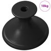 vidaXL Handle 1461 pcs Black &Oslash;30 mm Aluminium