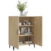 vidaXL Sideboard Sonoma Oak 70x34x90 cm Engineered Wood