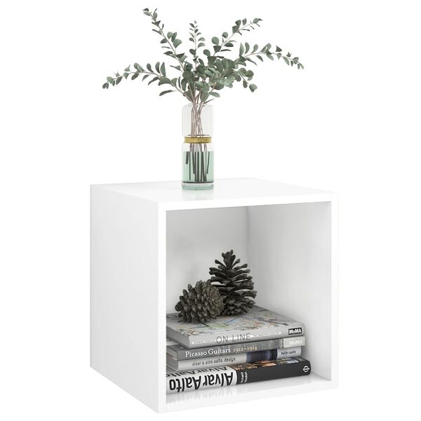 vidaXL Wall Cabinets 2 pcs White 37x37x37 cm Engineered Wood