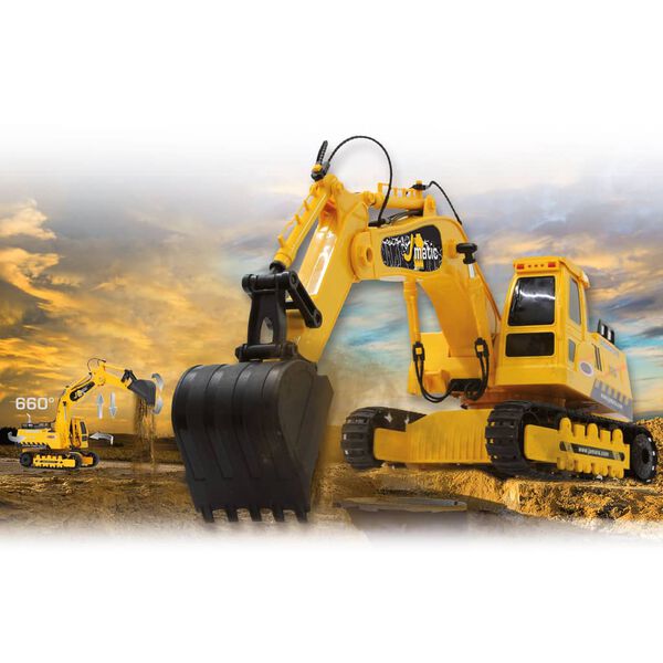 JAMARA RC Excavator J-Matic 1:27 Yellow