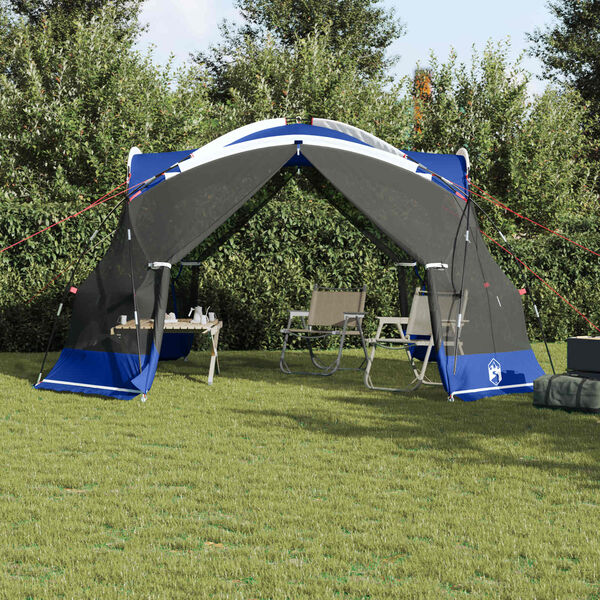 vidaXL Tents with Roof Azure blue 434 x 434 x 230 cm Polyester