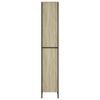 vidaXL Bookcase Sonoma Oak 50x31x169 cm Engineered Wood