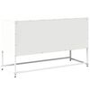vidaXL TV Cabinet White 100.5x39x60.5 cm Steel