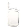 vidaXL Glass Jam Jars with Lock 6 pcs 5 L