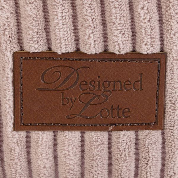 Designed by Lotte Cat Bed Ribbed Pink 50x17 cm