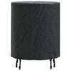 vidaXL Table Cover Plain Black 62 x 62 x 70 cm Fabric
