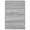 vidaXL Sideboard Grey Sonoma 60x31x84 cm Engineered Wood