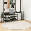 vidaXL Rug ISTAN High Pile Shiny Look Cream &Oslash; 160 cm
