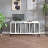 vidaXL Record Cabinet White 100x38x48 cm Engineered Wood