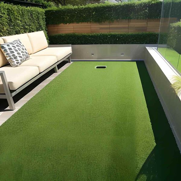 vidaXL Artificial Grass 7/9 mm 1x20 m Green