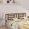 vidaXL Bed Headboard Honey Brown 206x4x100 cm Solid Pine Wood