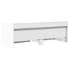 vidaXL Daybed with Drawers without Mattress White 75x190 cm Small Single