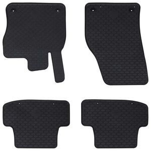 vidaXL Car Mat 4 pcs Black suitable for AUDI Q2 Rubber