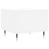 vidaXL Coffee Table White 50x50x40 cm Engineered Wood