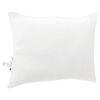 vidaXL Duvet Set with Pillow 3 pcs White Microfiber and Down Feather