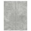 vidaXL Hanging Cabinet Concrete Grey 80 x 31 x 100 cm Engineered Wood