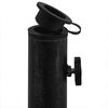 vidaXL Umbrella Base Black 48x48x33 cm Cast Iron