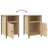 vidaXL Bedside Cabinet Sonoma Oak 40x42x60 cm Engineered Wood