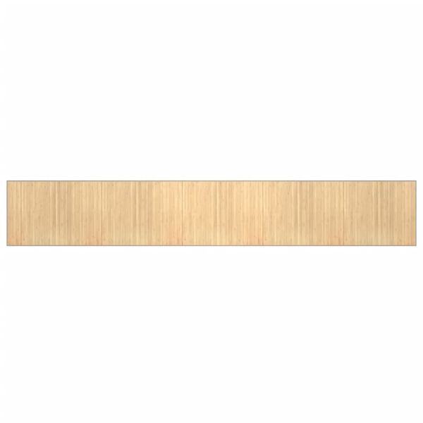 vidaXL Rug Rectangular Light Natural80x1000 cm Bamboo