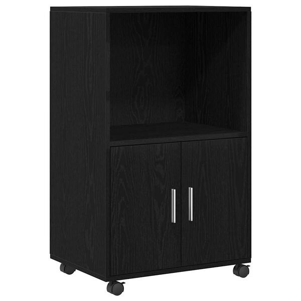 vidaXL Cabinet Black Oak 55 x 40 x 82 cm