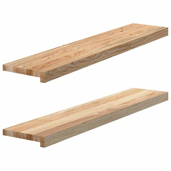 vidaXL Window Sills 2 pcs&nbsp;Untreated 100x20x2 cm Solid Wood Oak