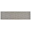 vidaXL Kitchen Rug Washable Rhombus 45x150 cm Velvet