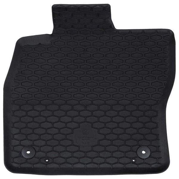vidaXL Car Mat 4 pcs Black Seat LEON TPE