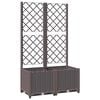 vidaXL Garden Brown 80 x 40 x 136 cm