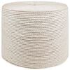 vidaXL Jute Rope 60 mm 100 m White 100% Tossa jute