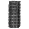vidaXL Euro Fence Steel 25x0.8 m Grey