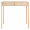 vidaXL Garden Table 121x82.5x76 cm Solid Wood Pine