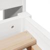 vidaXL Bed Frame without Mattress White 90x190 cm Single Solid Wood Pine
