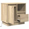 vidaXL Bedside Cabinet Sonoma Oak 50 x 34.5 x 50 cm Engineered wood