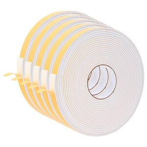 vidaXL Self-adhesive Foam Tape 5 pcs White 20mm x 10m CR Foam