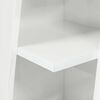 vidaXL Corner Cabinet White 27.5 x 27 x 102 cm Engineered Wood