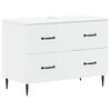 vidaXL Bathroom Sink Cabinet HAARLEM White 82 x 41x 58.5 cm