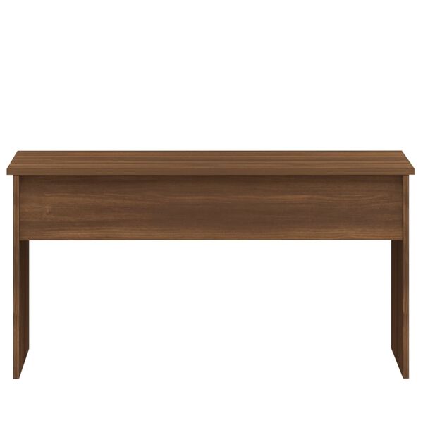 vidaXL Coffee Table Brown Oak 102x50.5x52.5 cm Engineered Wood